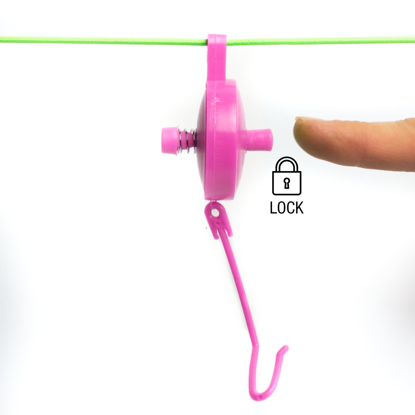 Pflanzen Jojo in Pink mit Sperrfunktion