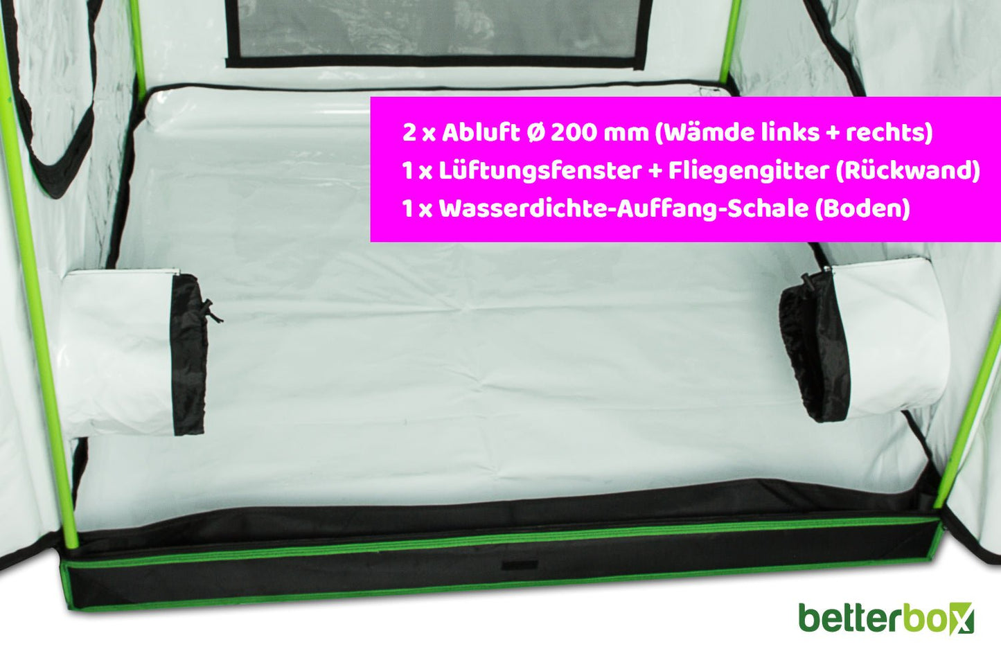 Betterbox Growbox <br> 120 x 120 x 180 cm - Growber