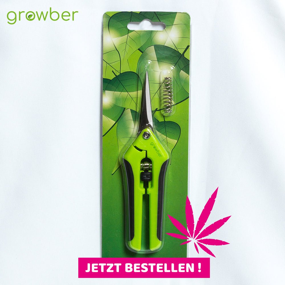 Ernteschere gebogen <br> + Ersatzfeder - Growber