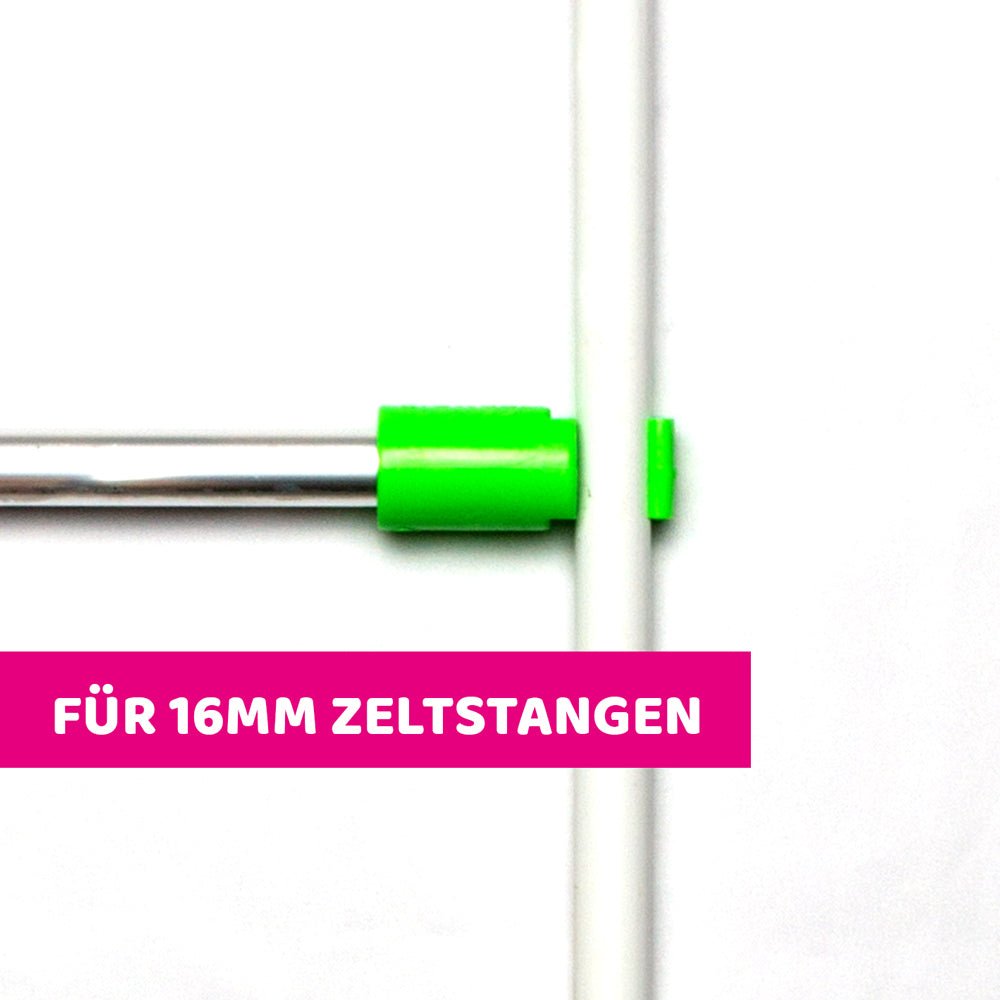 Fixture-Poles Zeltstangen-Set <br> 120 × 120 cm - Growber