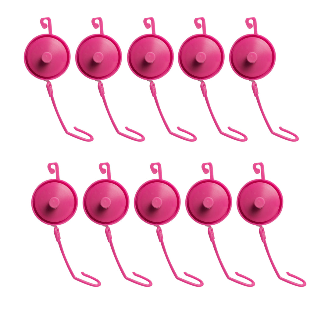 10 x Pflanzen Jojo in Pink mit Sperrfunktion