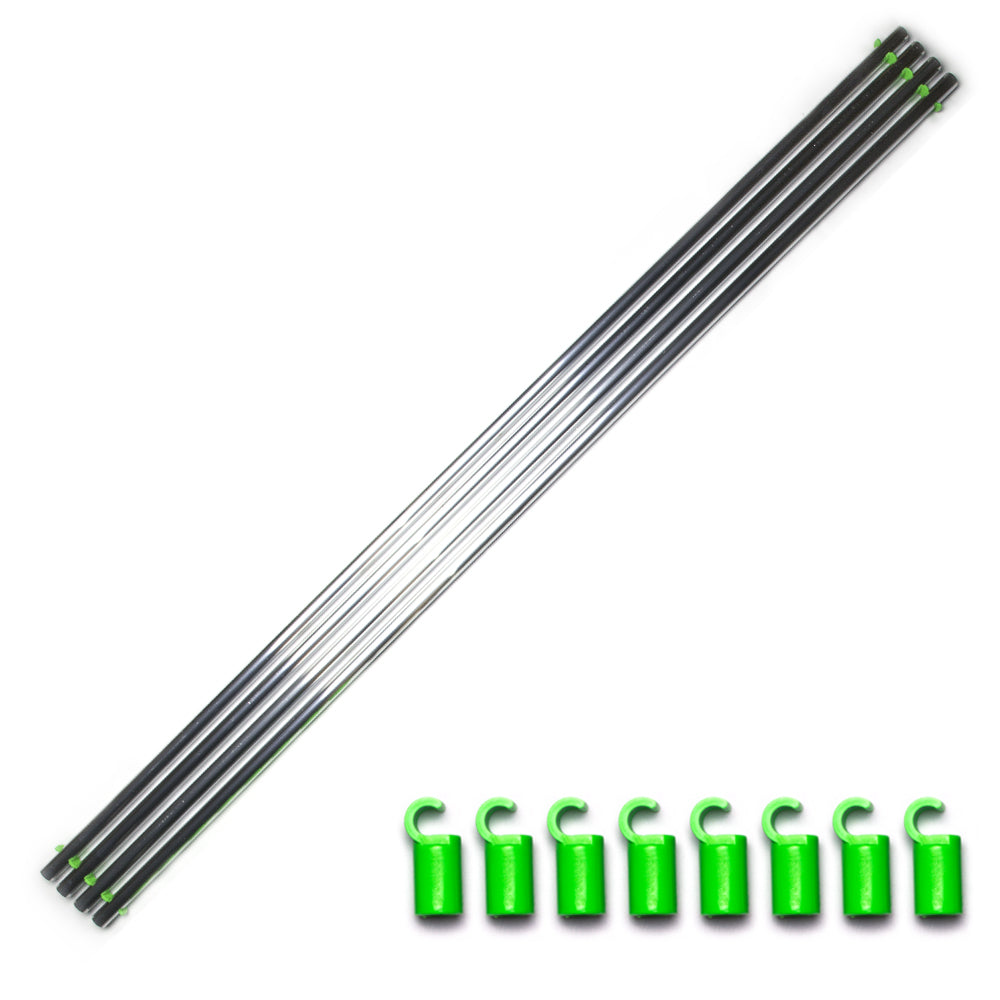 Fixture Poles | Space-Booster | 150x150 cm | Ø16/22 mm | Growber | Stangen gegen Unterdruck & Zeltwand-Einziehen für Growzelt & Growbox