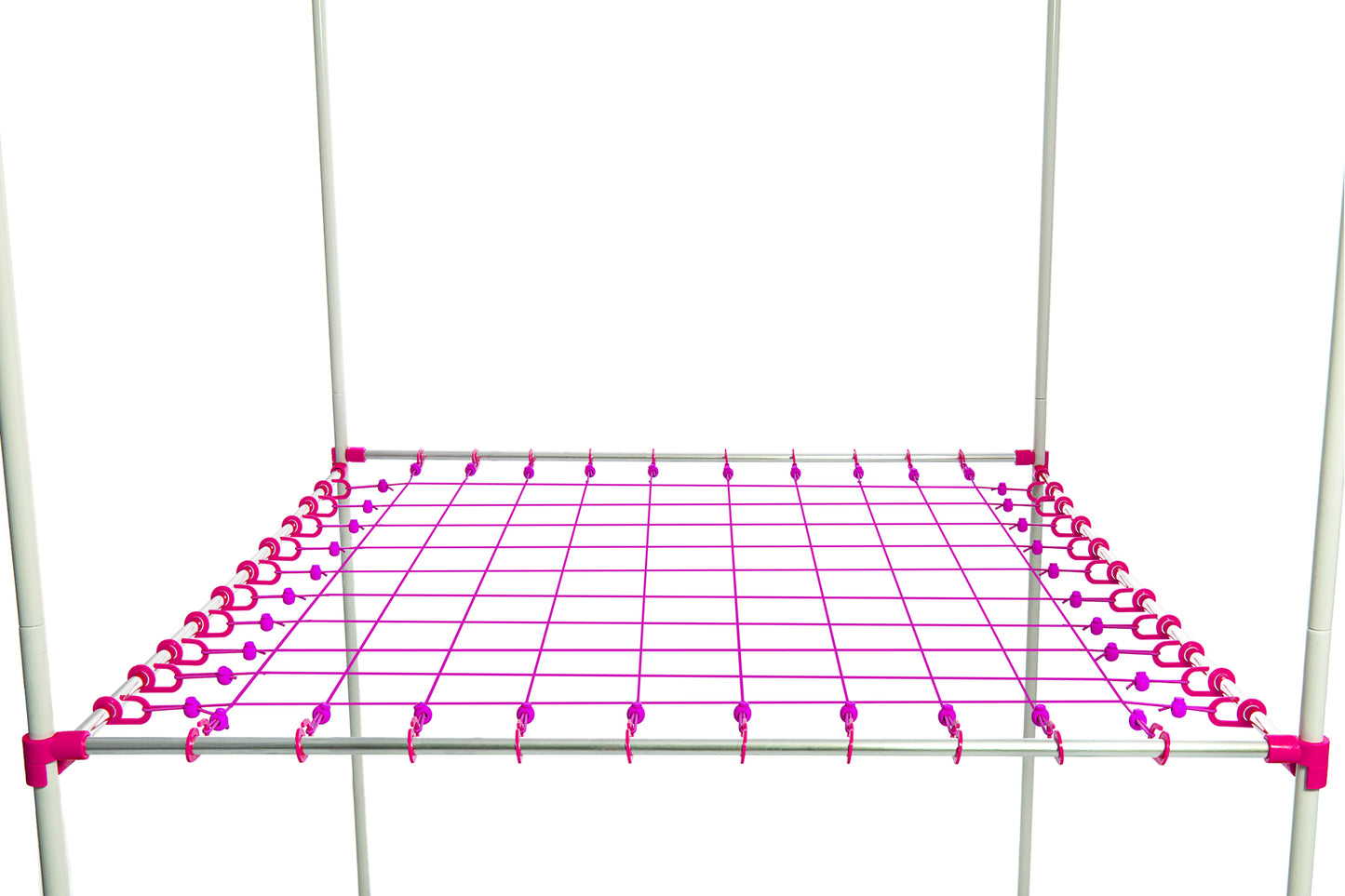 Scrog Netz | 150x150 cm | 10x10 Raster | Ø16/22 mm | Growber Betternet Single Layer | Grownetz & Pflanzenstütznetz für Growbox & Growzelt