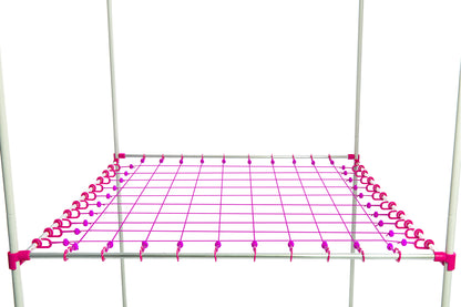 Scrog Netz | 150x150 cm | 10x10 Raster | Ø16/22 mm | Growber Betternet Single Layer | Grownetz & Pflanzenstütznetz für Growbox & Growzelt