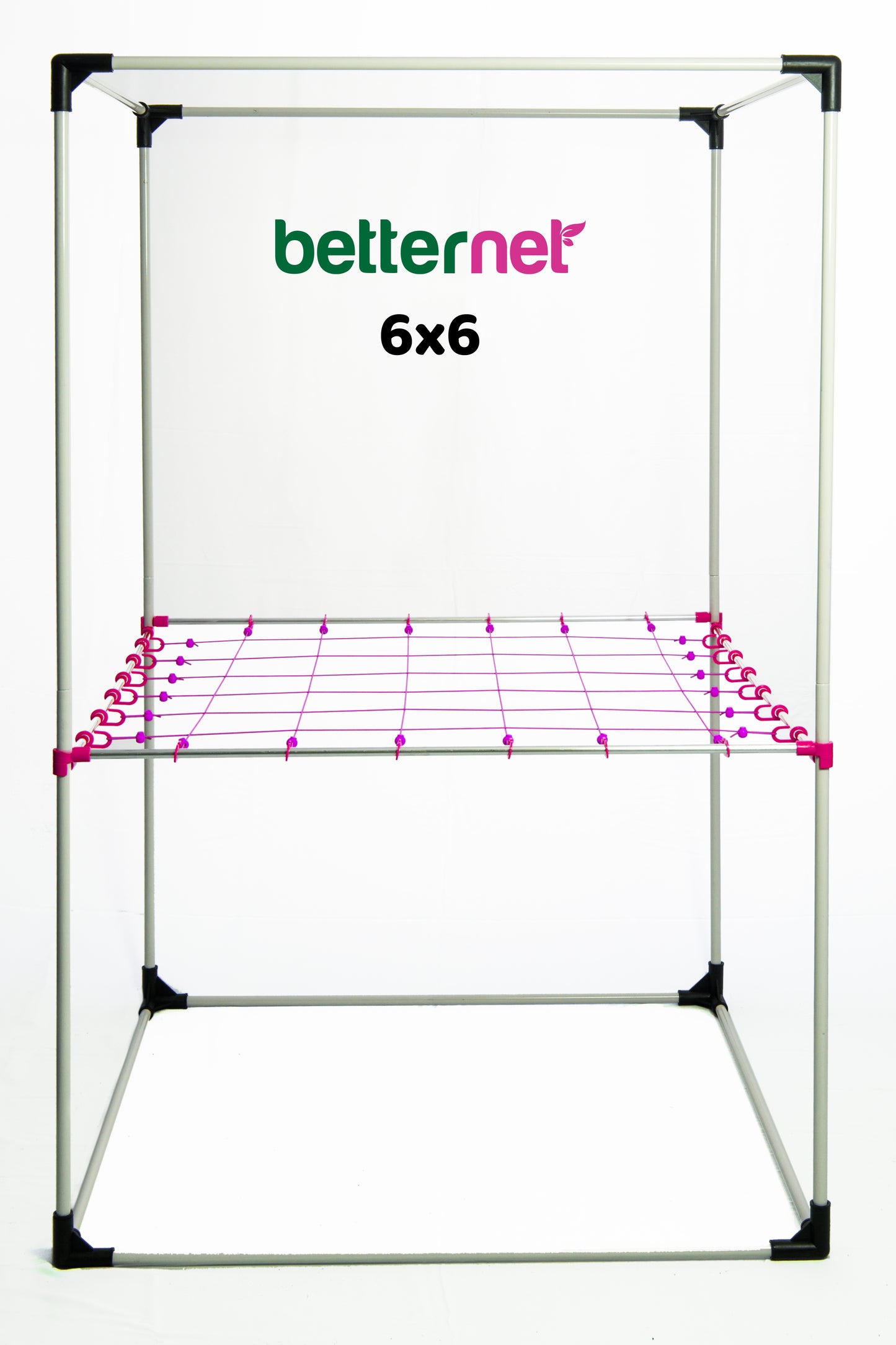 growber Betternet 6×6 Scrog Netz Pink für Growboxen bis 120×120 cm