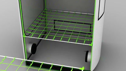 Scrog Netz | 120x120 cm | 8x8 Raster | Ø16/22 mm | Growber Betternet Single Layer | Grownetz & Pflanzenstütznetz für Growbox & Growzelt