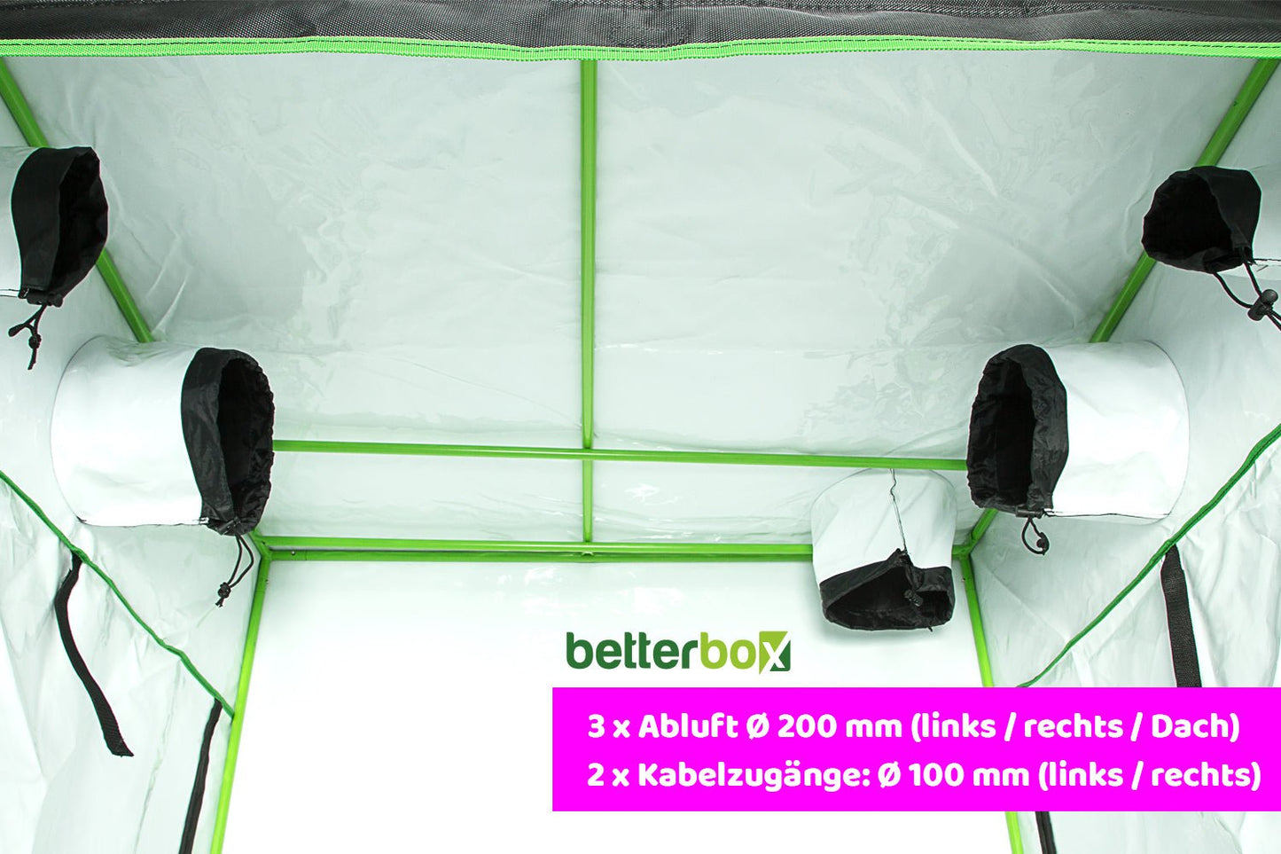 Betterbox Growbox <br> 120 x 120 x 180 cm - Growber