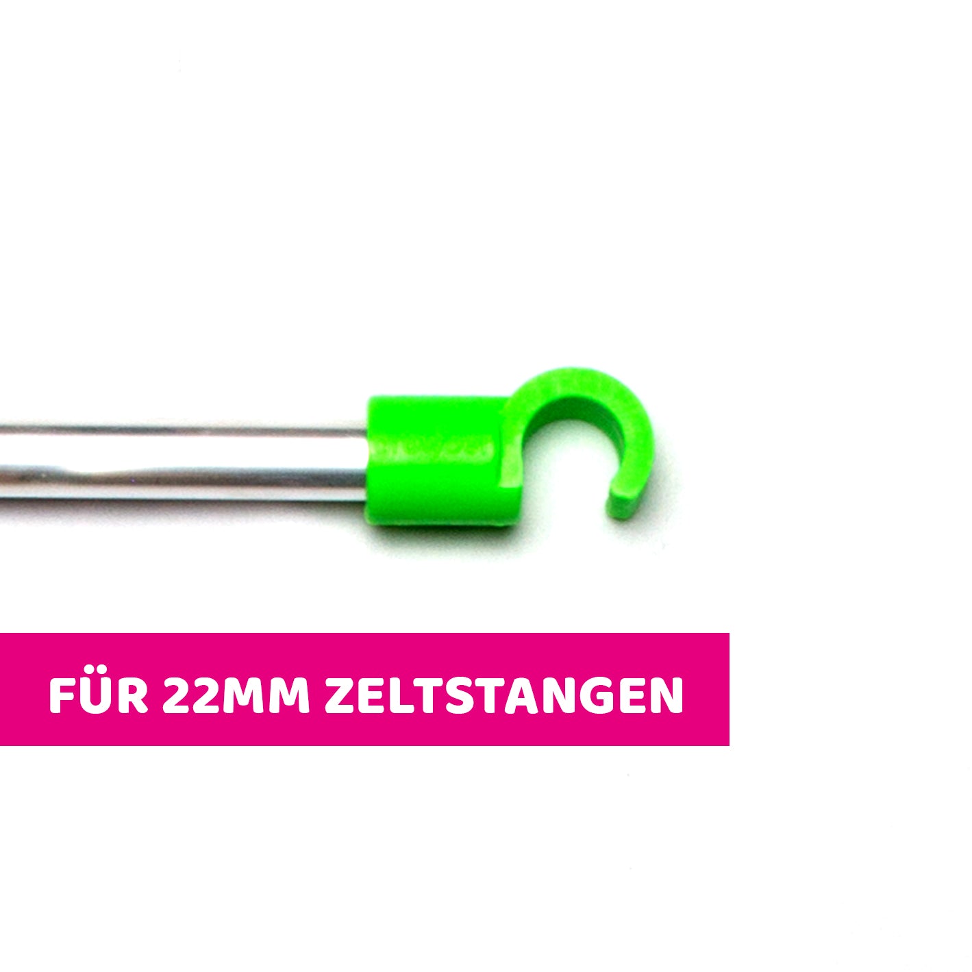 Fixture-Poles Zeltstangen-Set <br> 120 × 120 cm - Growber